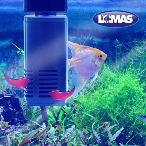 Lomas Repuesto Filtro Rápido para Cabeza de Poder AquaJet 10 para Acuarios y/o Pecera de 38 Litros