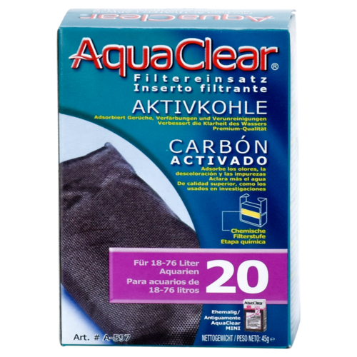 AQUACLEAR CARBON MINI 20 1 PZA