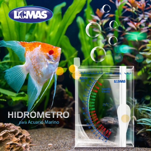 Lomas Hidrómetro Controla los Niveles de Salinidad para Acuario y/o Peceras Marinos
