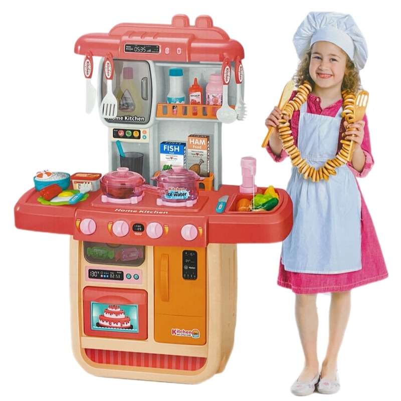 Cocina Cocinita Infantil Luz Sonido Y Agua Kitchen 30pz