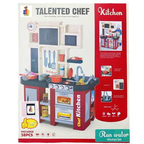 Cocina de juguete Moltó Kitchen con lavadora rojo - Otra figura o