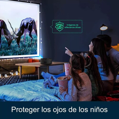 Mini Proyector Portátil Hd 1500 Lúmenes Usb Teléfono