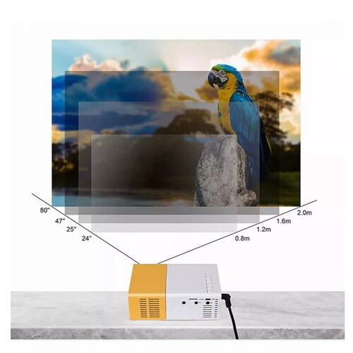 Proyector Led Inteligente Portátil 1500 Lúmenes