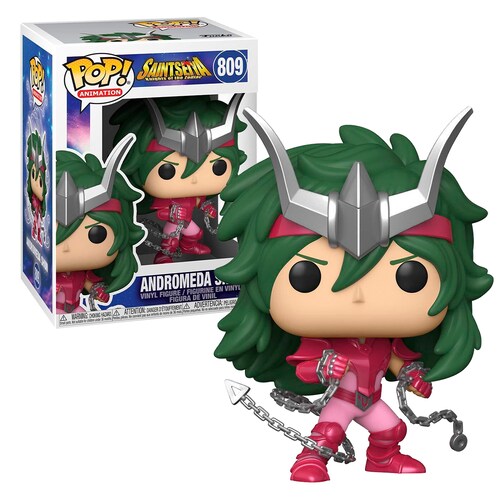 Funko Pop Andromeda Shun #809 Caballeros Del Zodiaco Anime Figura Original