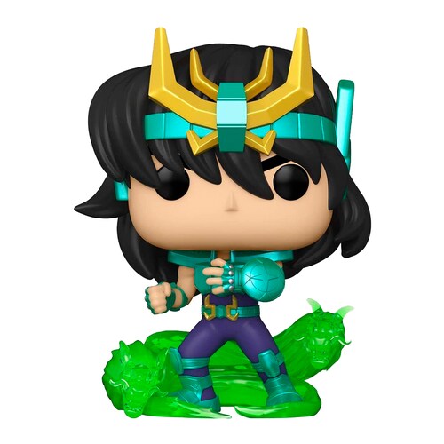 Funko Pop Dragon Shiryu #807 Caballeros Del Zodiaco Anime Figura Original