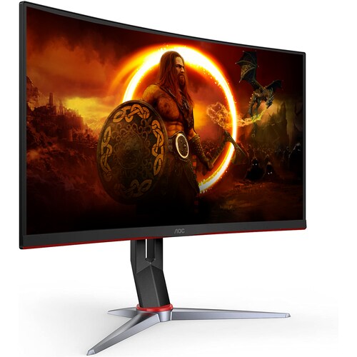 Monitor Gamer Curvo 23.8 AOC 1ms 165Hz Full HD VA WLED HDMI FreeSync C24G2 