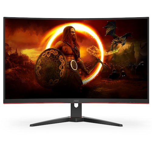 Monitor Gamer Curvo 31.5 AOC 0.5ms 240Hz Full HD VA WLED HDMI FreeSync C32G2ZE 