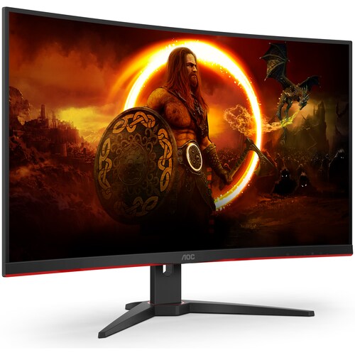 Monitor Gamer Curvo 31.5 AOC 0.5ms 240Hz Full HD VA WLED HDMI FreeSync C32G2ZE 