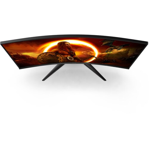 Monitor Gamer Curvo 31.5 AOC 0.5ms 240Hz Full HD VA WLED HDMI FreeSync C32G2ZE 