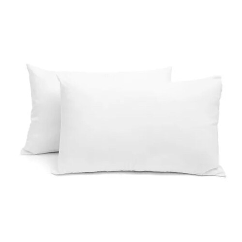 Almohadas 2 Pack Estándar Microfibra Media. Blancos 