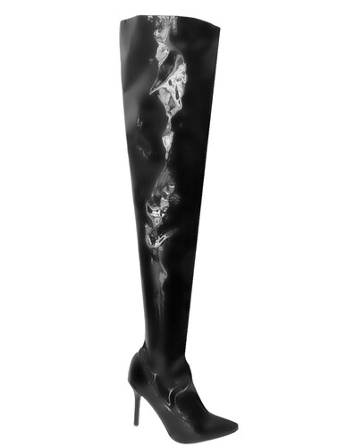 Botas Altas Mujer Bota De Tacón Fino Botines Pierna Completa