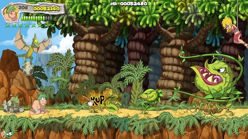 New Joe and Mac: Caveman Ninja - T-Rex Edition - PlayStation 5