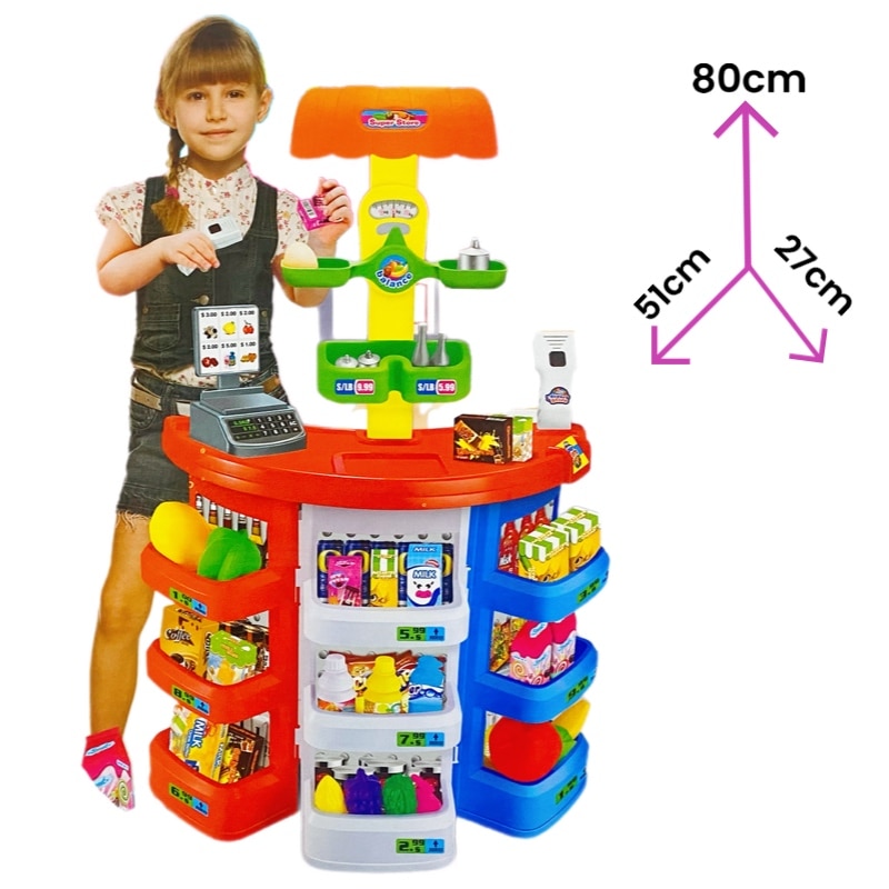 Mini super sales store toy