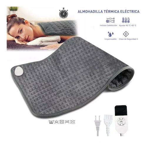 Almohadilla Eléctrica,cojin Electrico Terapia De Calor 60x30