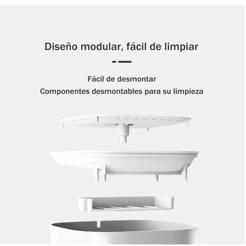 Fuente Para Gato Bebedero Para Perro Gatos Mascotas Filtro3l Blanco