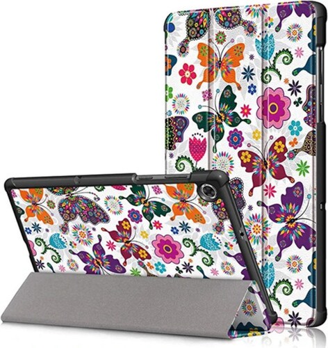 Funda Para Tablet Tab M10 (3ra Gen.) 10.1 Tb-328f Blanco Mariposas