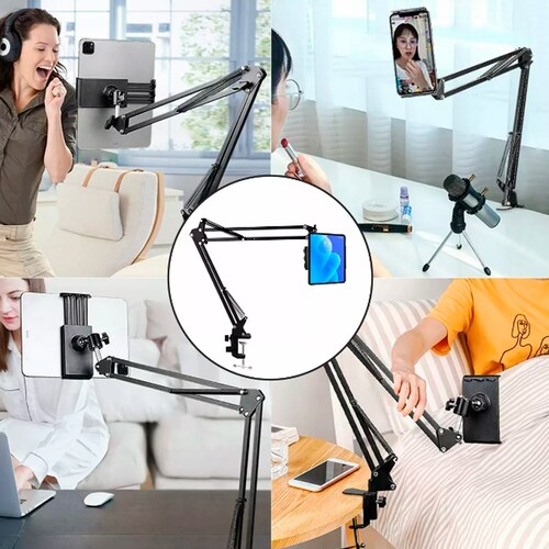 Soporte Para Celular iPad Tablet Ajustable Soporte Brazo
