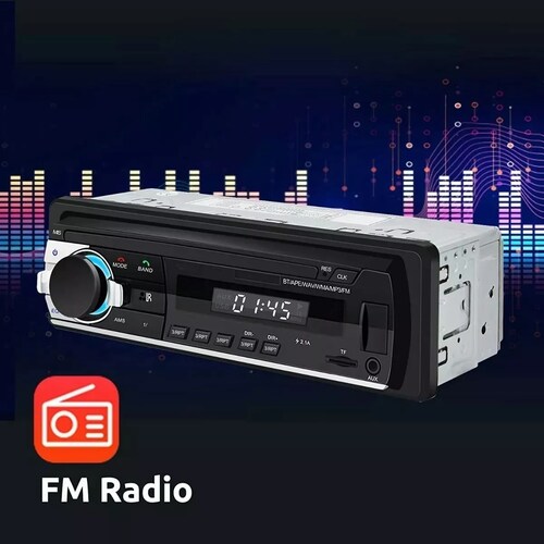 Autoestéreo Mp3 Jsd-520 Bluetooth Usb Aux 1 Din Radio Fm