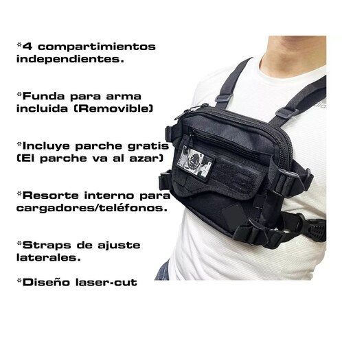 Pechera Slim Bag C/parche Gratis Multiusos 