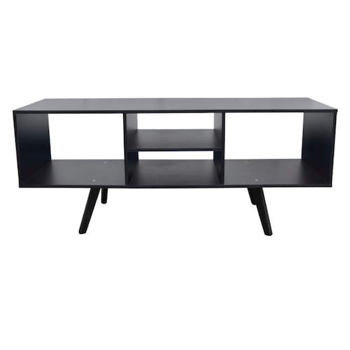 Centro De Entretenimiento Barcelona Mueble Para TV Moderno Negro.