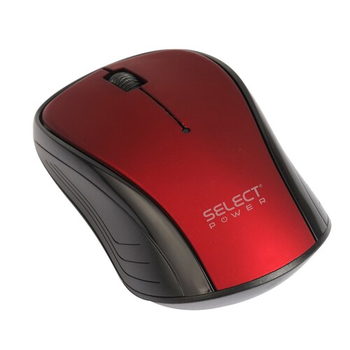 Mouse Ratón Inalámbrico Usb Select Power M01 Rojo