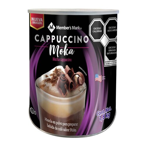 Café Member's Mark Capuccino Moka Con 1.8 Kg
