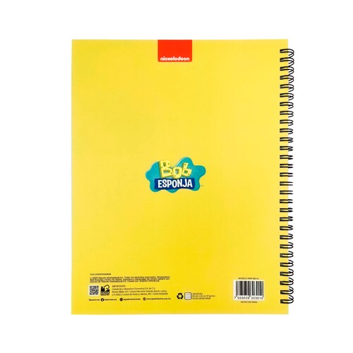 Libreta Profesional Bob Esponja - Nickelodeon - Geek Industry
