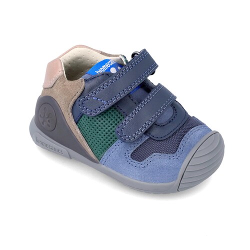 Zapato Biomecanics para niño color Azul. Cómodo y deportivo