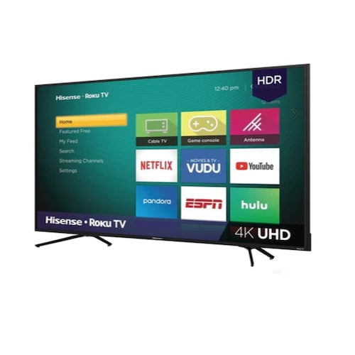 Pantalla Hisense 75'' R6 Roku Tv 4k Ultra Hd 75r6e4 Reacondicionada Grado A