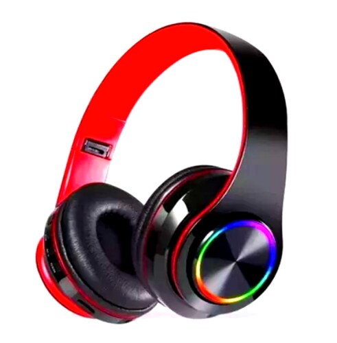 Audífonos gamer inalámbricos TS-B39 negro con luz