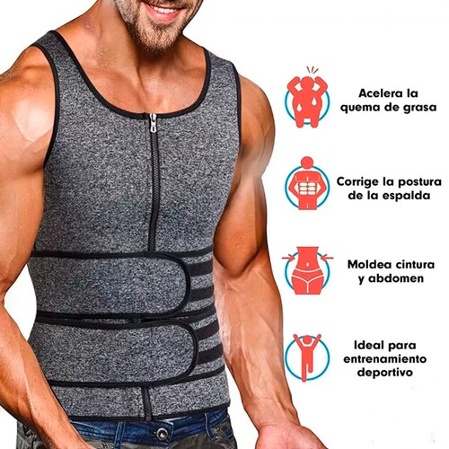 Faja Chaleco Soporte Corrector Postura Espalda Ajustable