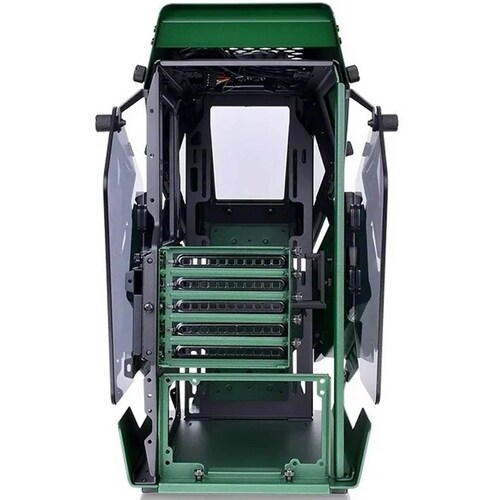 Gabinete Gamer THERMALTAKE AH T200 Micro ATX Cristal Templado Verde CA-1R4-00SCWN-00 