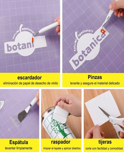 Herramientas Para Depilado De Vinil Para Cricut Cameo 5 Kit.