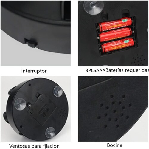 Juguete de ruleta de descarga electrica.