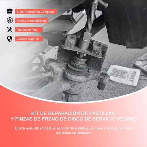 Juego 22 Opresor Pistón Frenos Cambiar Balatas Auto Universa