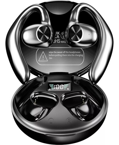 Audífonos Inalámbricos Deportivos Bluetooth Con Ganchos Enc.