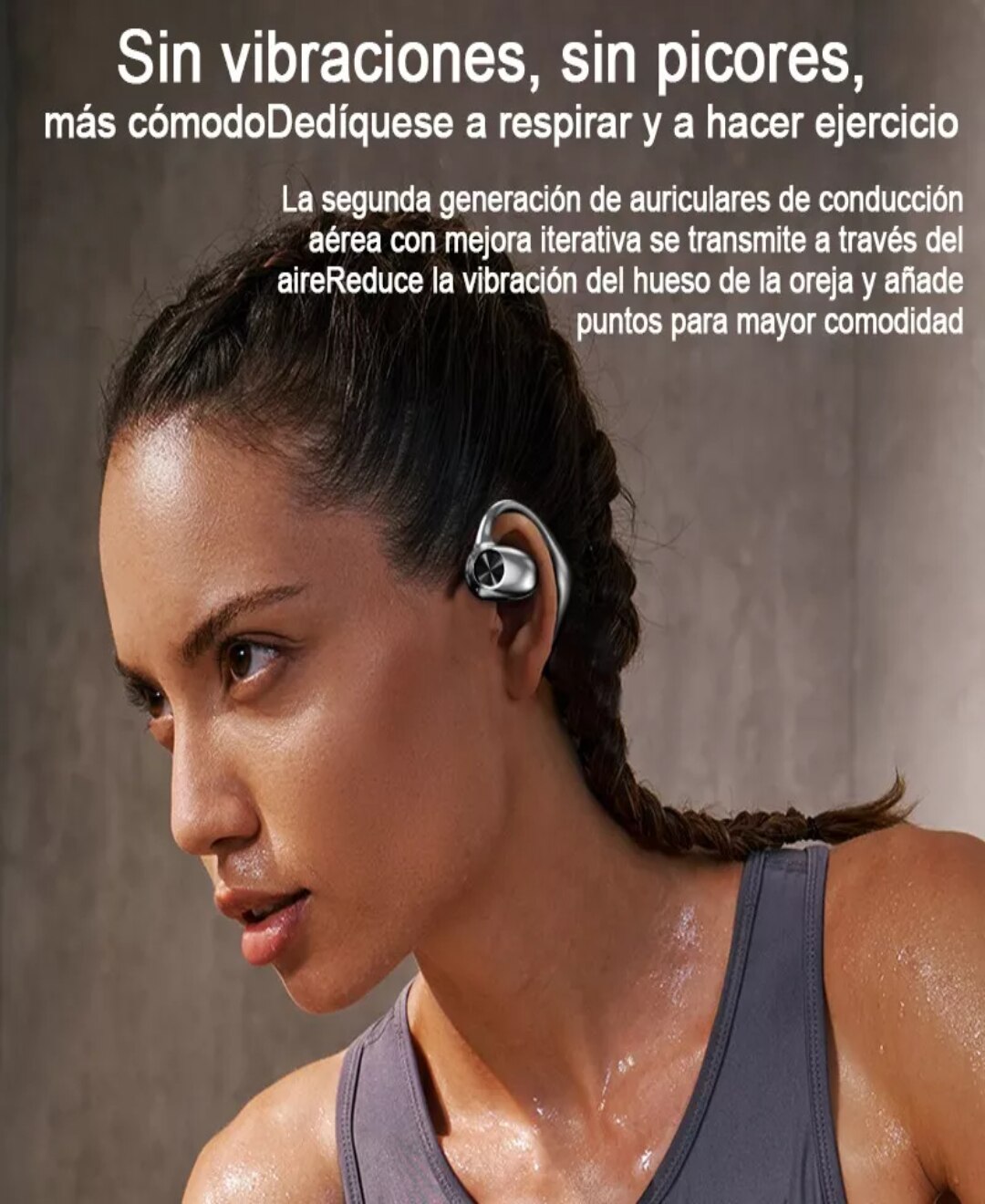 Aud fonos Inal mbricos Deportivos Bluetooth Con Ganchos Enc