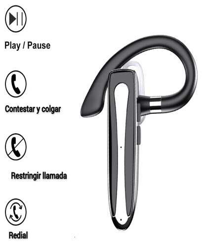 Micrófono Bluetooth Manos Libres Auriculares Intrauditivos.