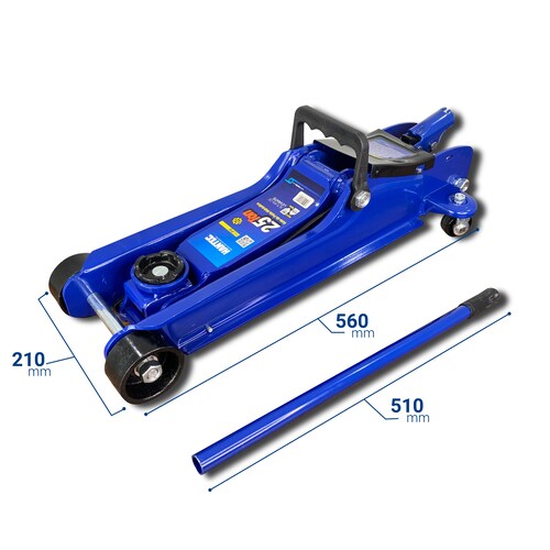 Gato Patín Hidráulico Hantec 2.5 toneladas cama baja.