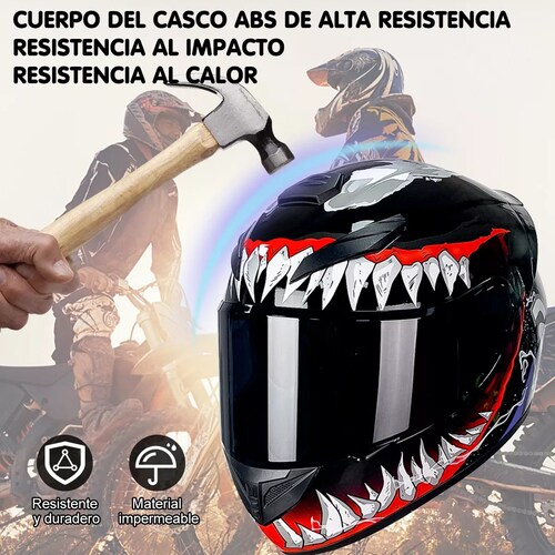 Casco Abatible, Cascos Para Motos Venom M