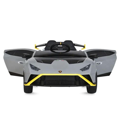 Carro Montable Electrico 12 V Lamborghini Huracan STO Gris Plateado