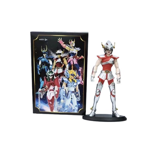 Figura Seiya de Pegaso Caballeros Del Zodiaco Saint Seiya 19 Cm.