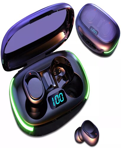 Audífonos Inalámbricos Bluetooth Función Carga Inalámbrica BT3-0066 Negro