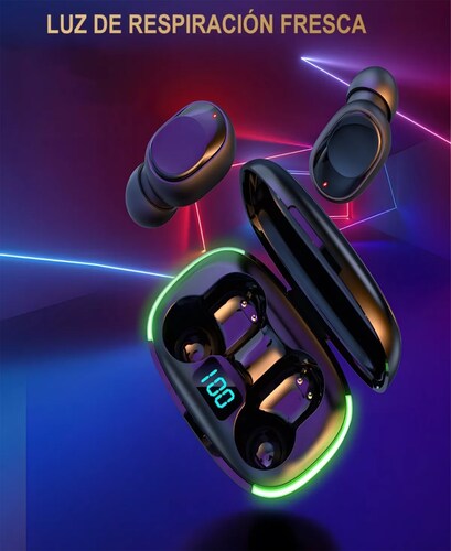 Audífonos Inalámbricos Bluetooth Función Carga Inalámbrica BT3-0066 Negro