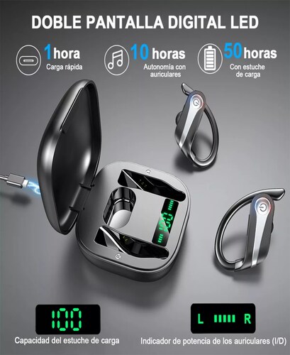 Audifonos Bluetooth Sport Manos Libres Contra Agua On Ear
