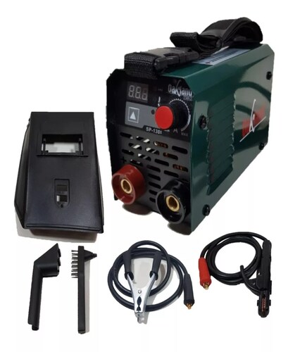 Soldadora inverter Oakland SP-130 azul petróleo 60Hz 110V.