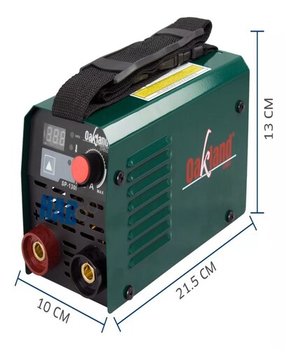 Soldadora inverter Oakland SP-130 azul petróleo 60Hz 110V.