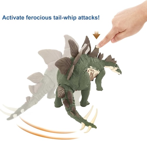 Stegosaurus Jurassic World Mega Destroyer, Figura de Accion Mattel