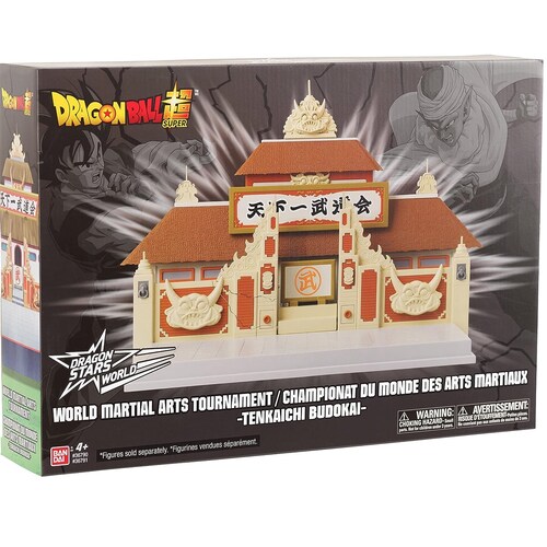 tenkaichi budokai Dragon Ball Super Set de Juego de Escenario del Torneo Mundial de Artes Marciales Dragon Stars 