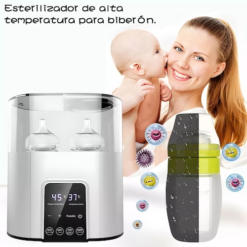 Calienta biberones para bebe y estirilizador 4 en 1